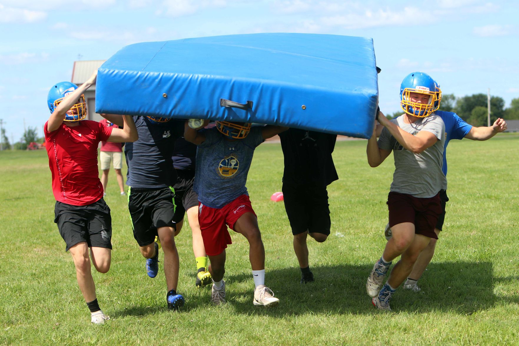 Mauston Football Practice